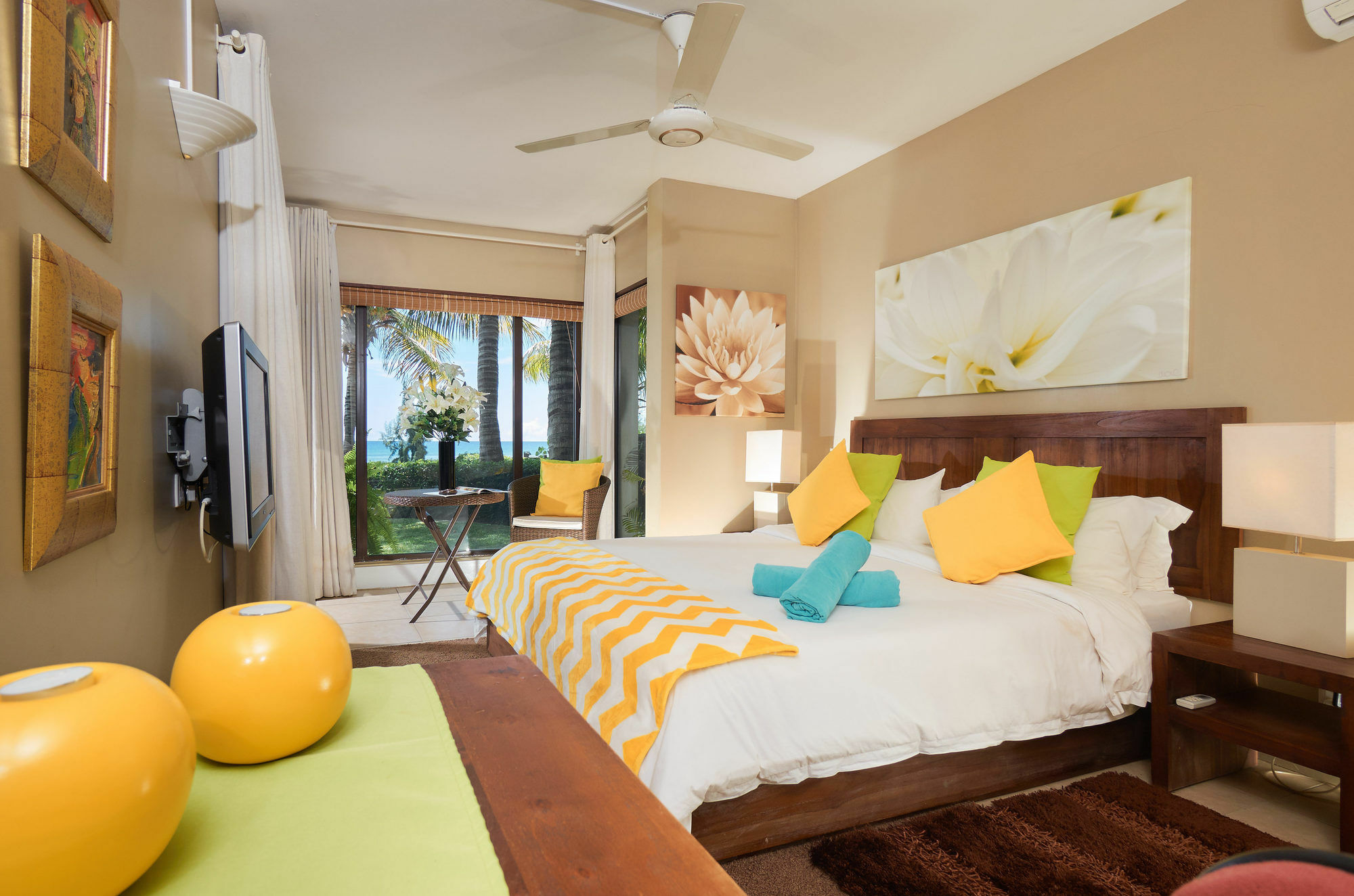 Bel Azur Beach Residence With Lov Trou aux Biches Exteriör bild