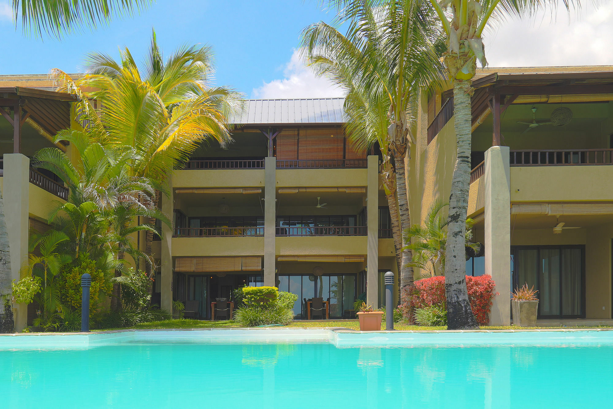 Bel Azur Beach Residence With Lov Trou aux Biches Exteriör bild