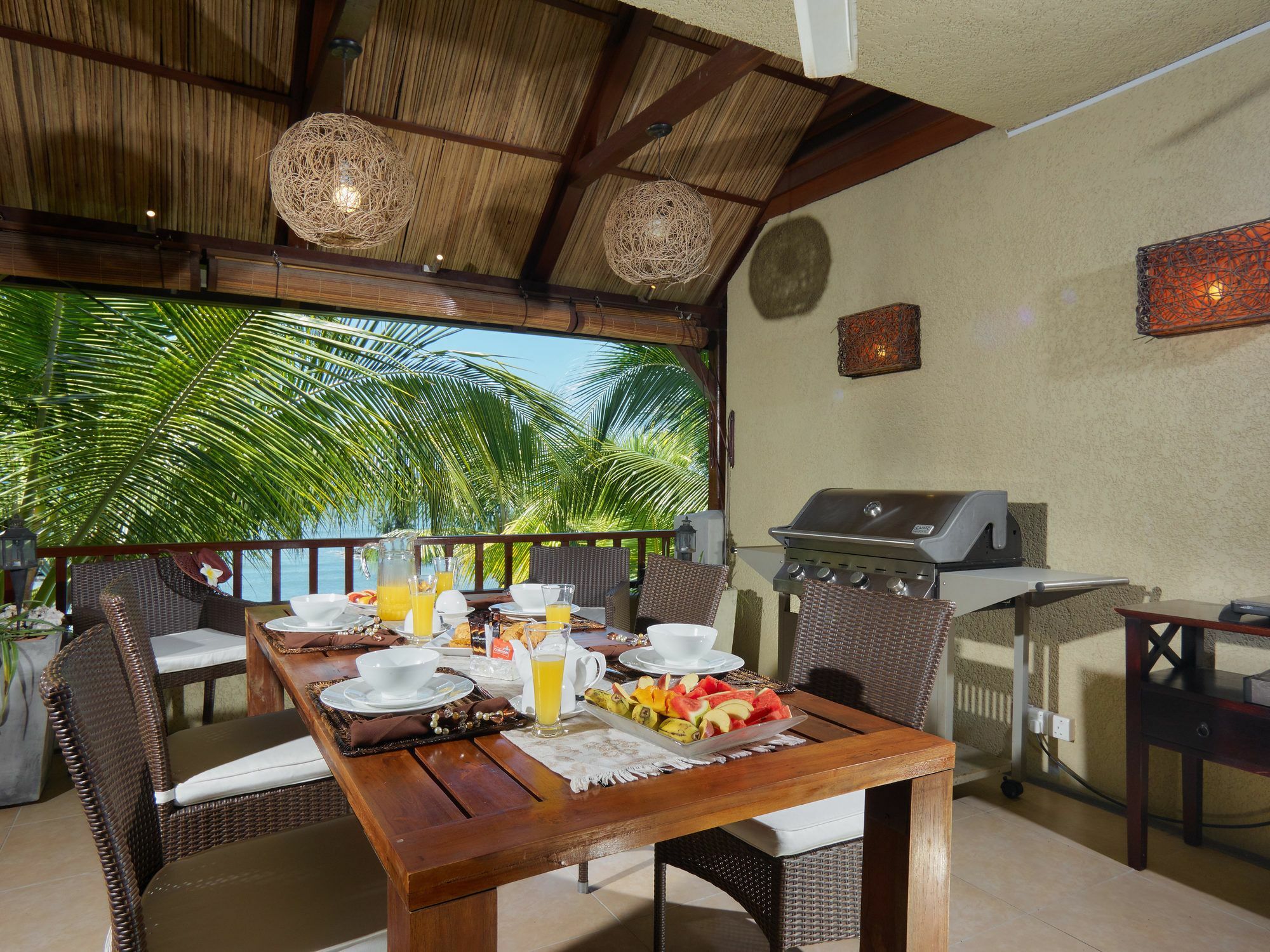 Bel Azur Beach Residence With Lov Trou aux Biches Exteriör bild