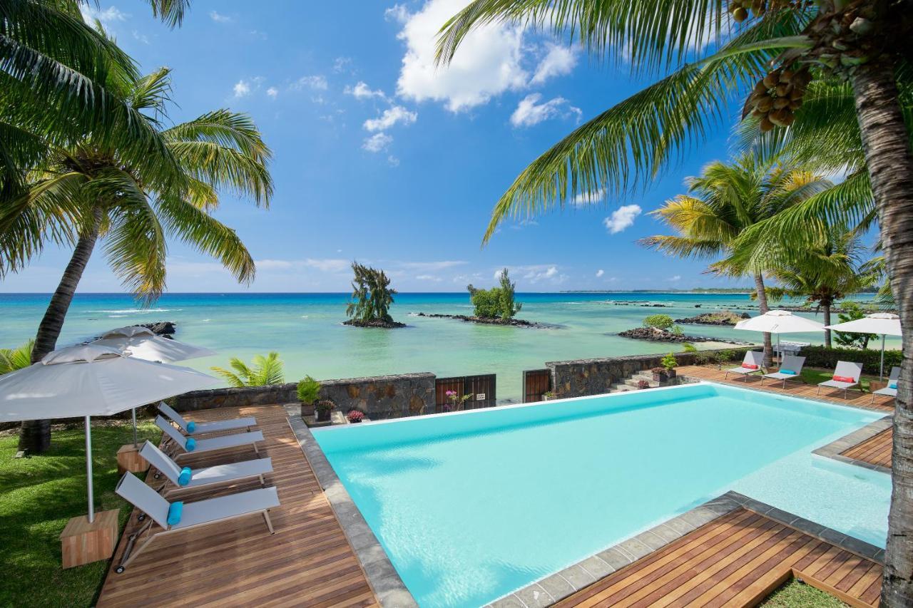 Bel Azur Beach Residence With Lov Trou aux Biches Exteriör bild